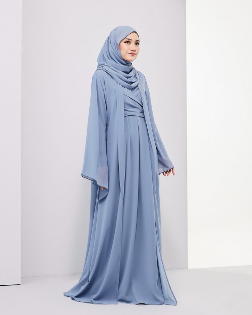 Larona Abaya - Ash Blue