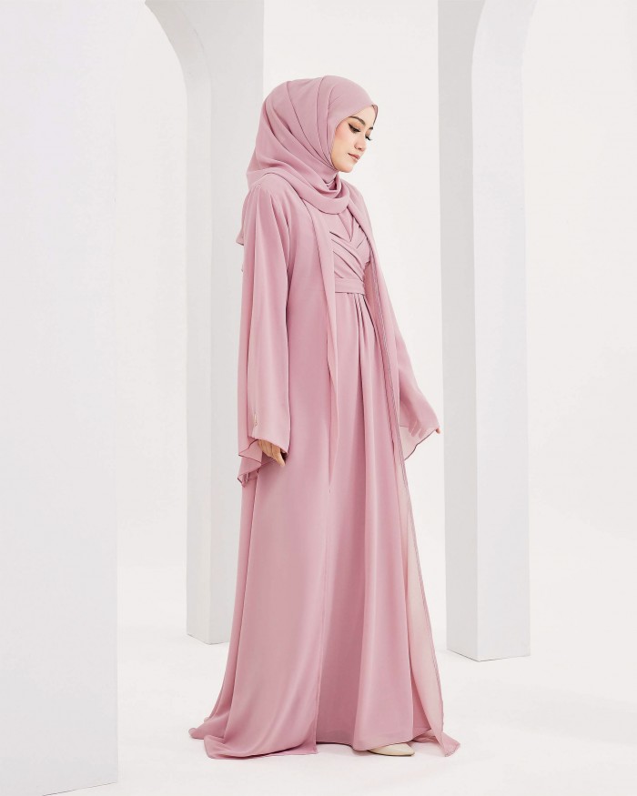 Larona Abaya - Dusty Rose