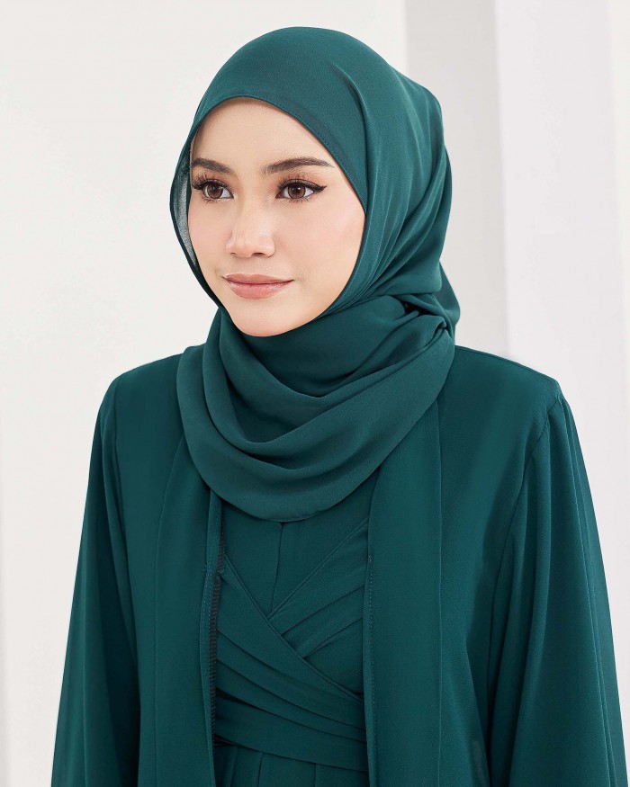 Larona Abaya - Emerald Green