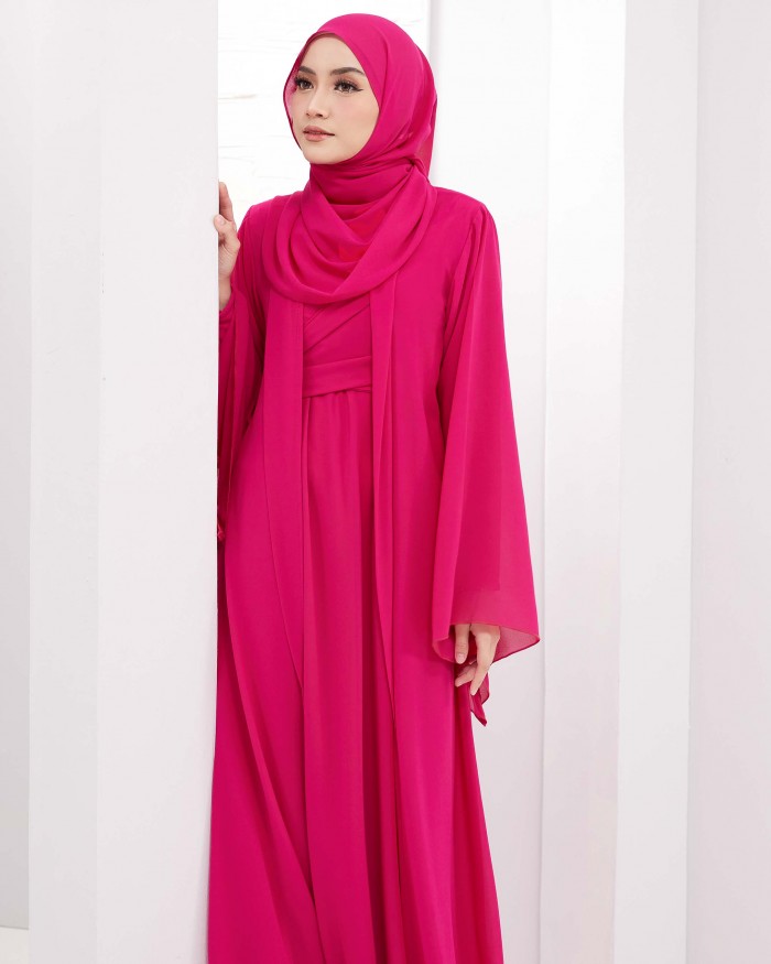 Larona Abaya - Hotpink