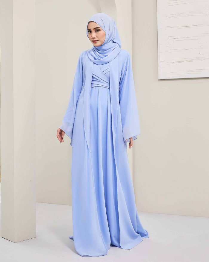 Larona Abaya - Light Blue