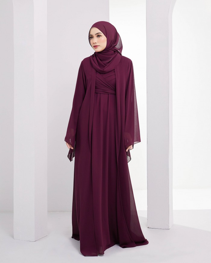 Larona Abaya - Mangosteen Purple