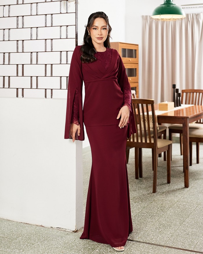 Edora - Burgundy Maroon