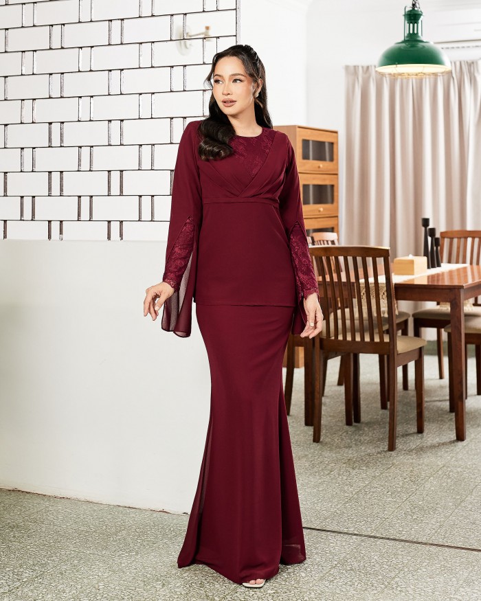 Edora - Burgundy Maroon