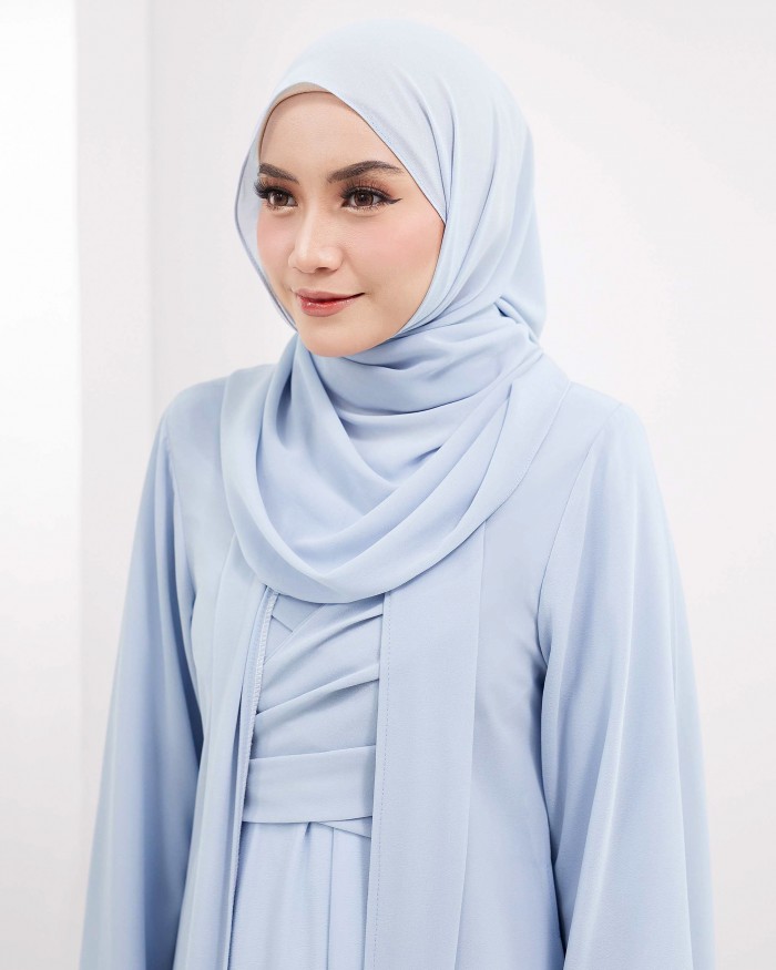 Larona Abaya - Pastel Blue