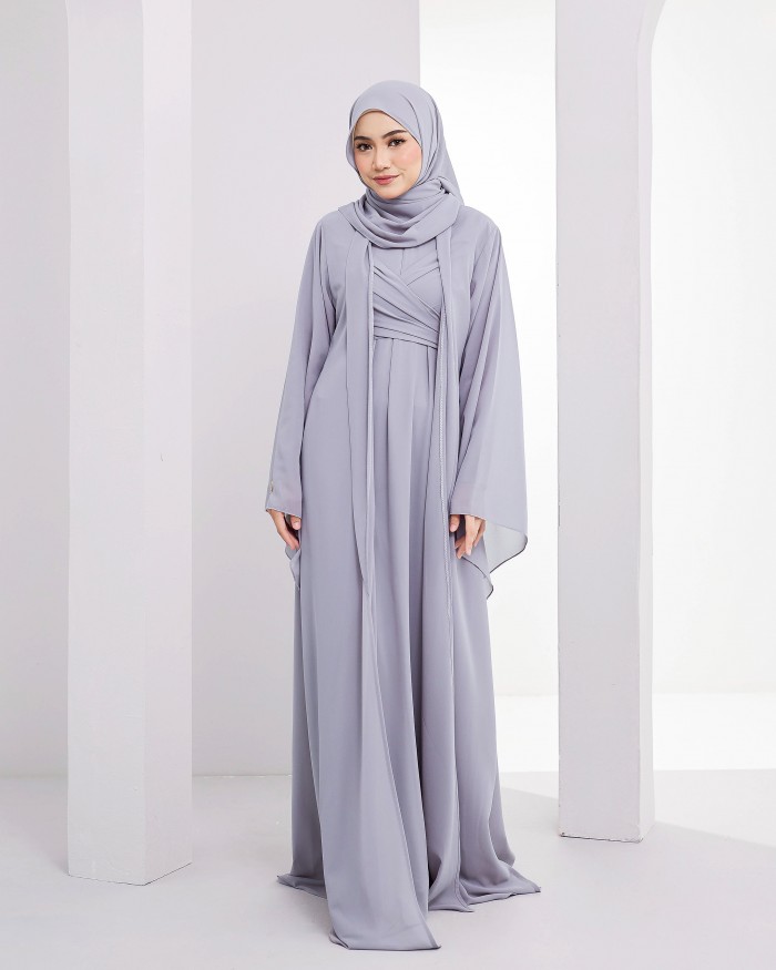 Larona Abaya - Ocean Grey